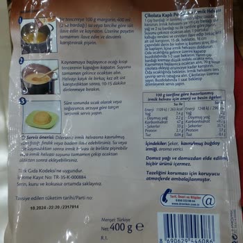 Dr. Oetker Ürün Çok Kötü