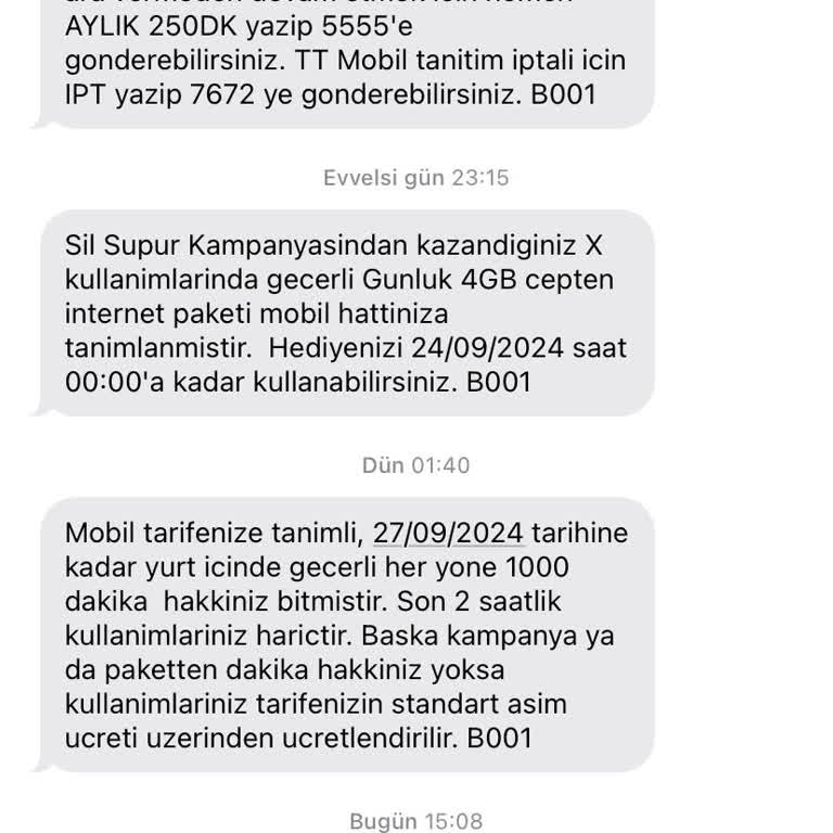 Türk Telekom Aşım Ücretleri Haksızlıkları