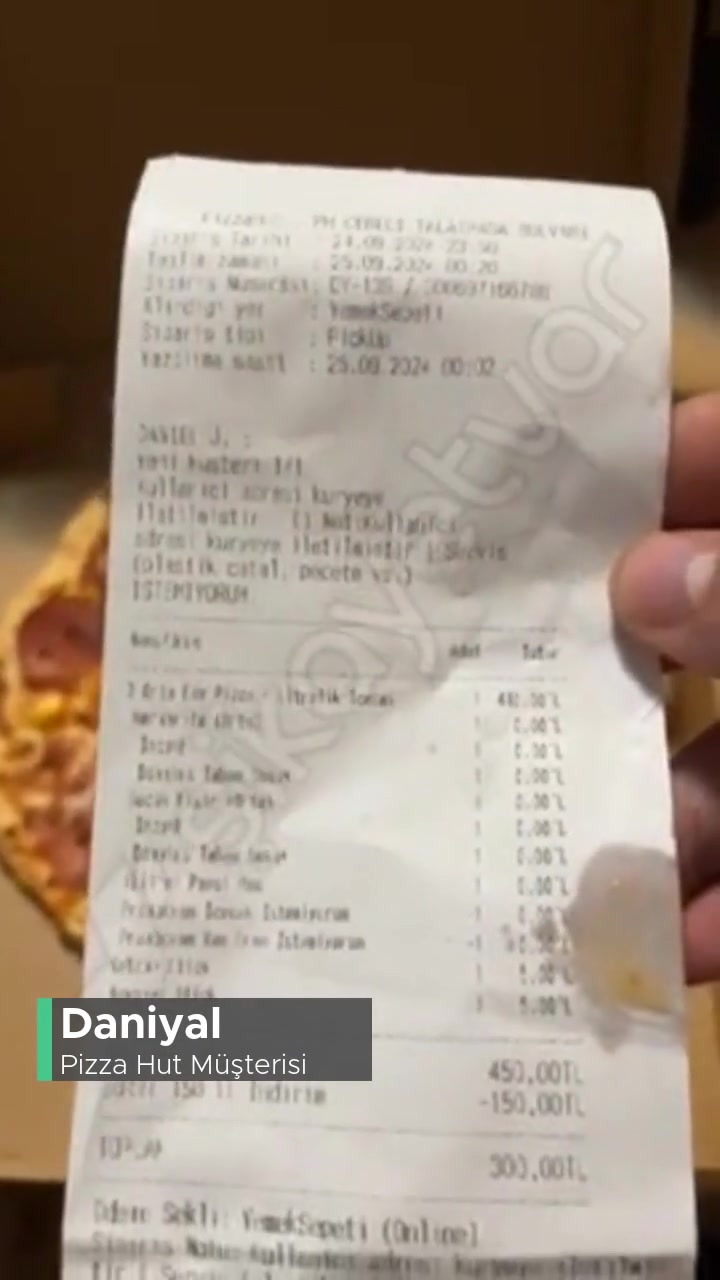 Pizza Hut Bunun Adı Pizza İse Artık Yemem! videonun kapak resmi