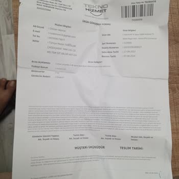 Teknosa İlgisiz Ve Saygısız Bir Firma