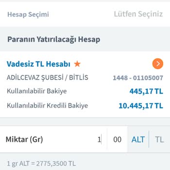Halkbank Gram Altın Farkımı Geri İstiyorum