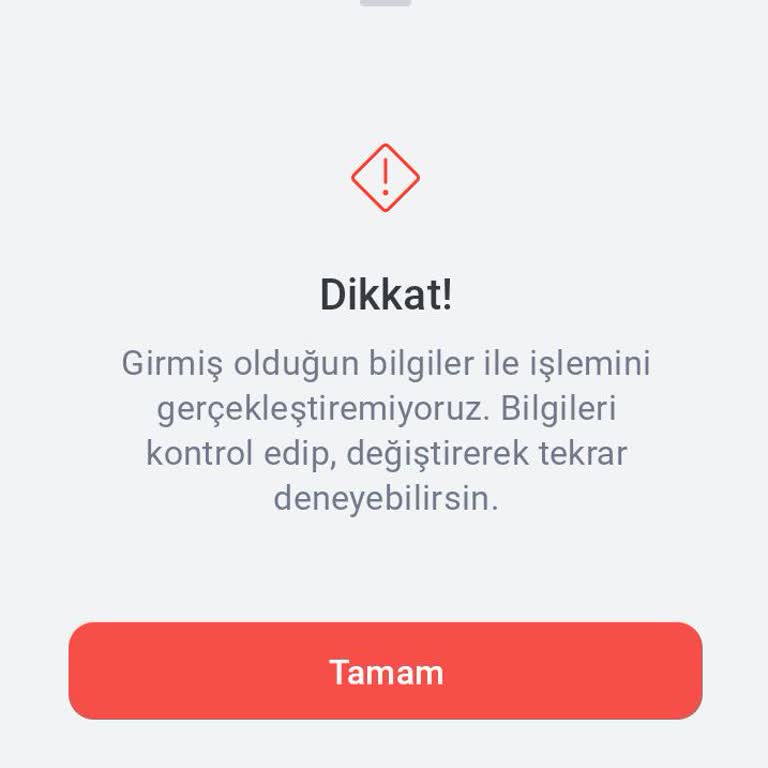 Hadi Kimlik Bilgilerimi Kabul Etmiyor