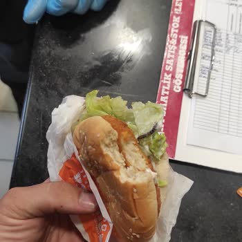 Burger King Tavuk Menüde Böcek Çıktı