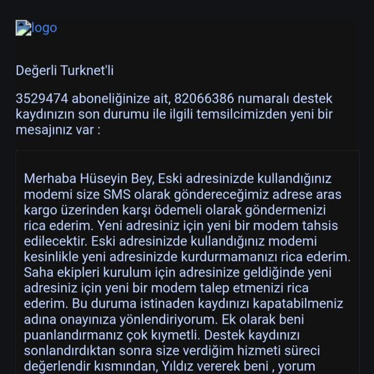 TurkNet Ev İnternet Nakil Süreci Çok Kötü