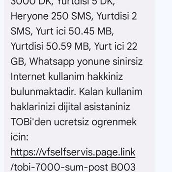 Hediye İnternet Paketi Yerine Ek Ücret Yansıtılması