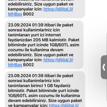 Yanlış Ek Paket Gönderimi ve Haksız Kullanım