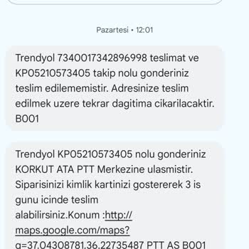 PTT Kargo Teslimat Sorunu Ve Erken Kapanan Şube