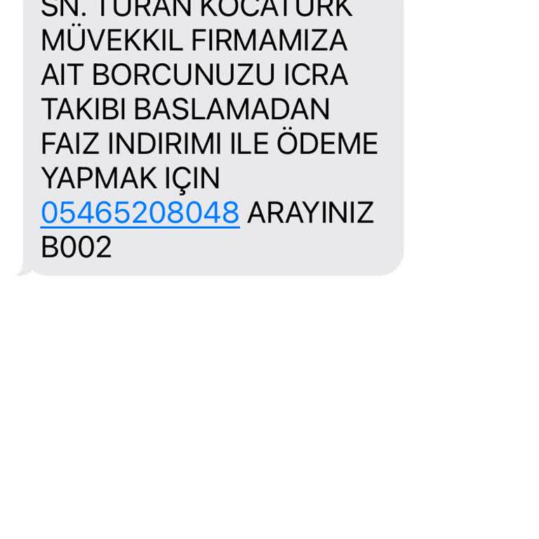 UCKOCLAR HK (SMS) Uckoclar Hk Asılsız Suçlama