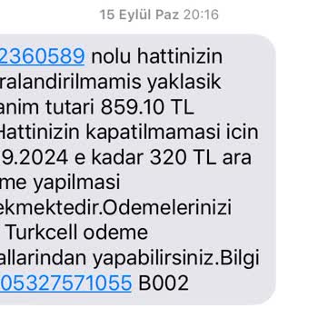 Ödenen Faturaya Rağmen Hattım Açılmadı ve Ekstra Ücret Talep Edildi
