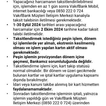VakıfBank Kampanya Müşteriyi Yanıltıcı Bilgi Vermesi