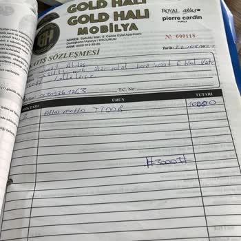 Royal Halı Marka Motto Serisi Üründe Hata