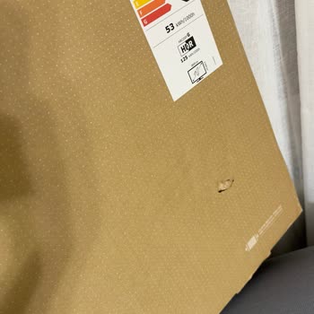 Pantalla del monitor Samsung llegó rota