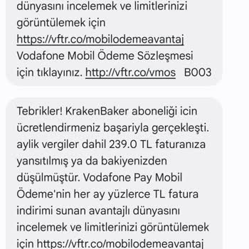 Kraken Baker Aboneliğimi İptal Ediniz