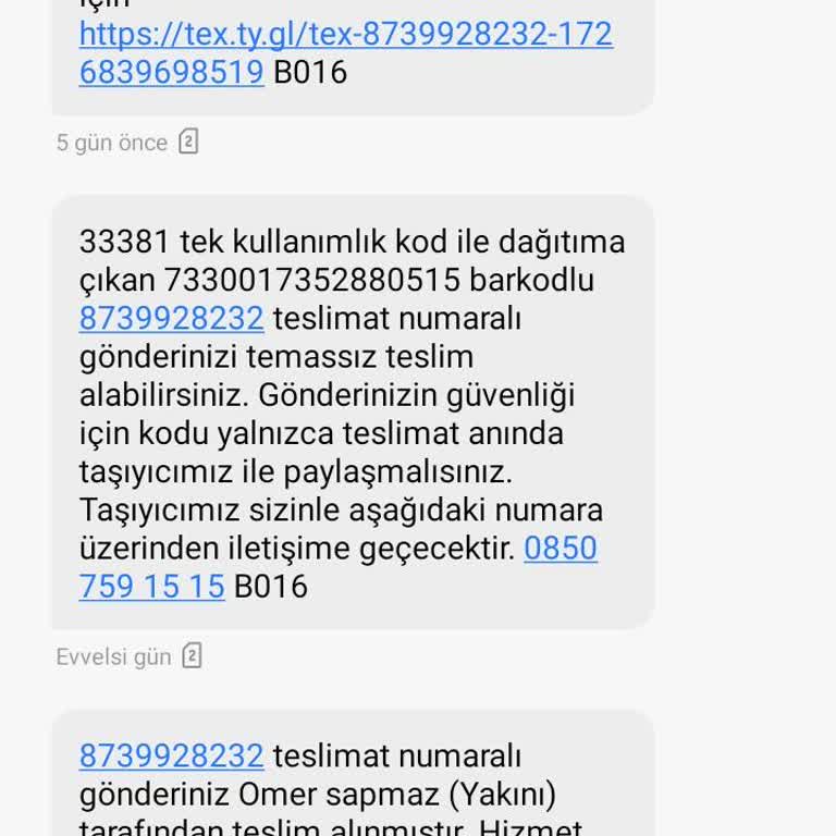 Trendyol Express Eksik Teslimat Yaptı