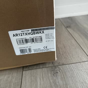 Samsung BTU AR12TXHQBWKX Aire Acondicionado Incompleto Sin Piezas Internas