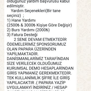 Derneğe yardım için Bilgilerim Alındı Ve İletişim Kesildi