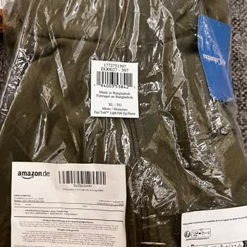 Amazon: Pedido incorrecto de chaqueta Columbia para hombre