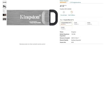 Amazon Turquía no cumple con la orden judicial sobre mi Kingston 128 GB