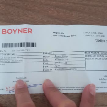 Boyner Garantili Ürün Diye Satılıyor...