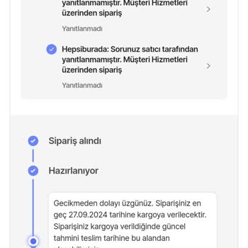 English Home Hepsiburada'dan Sipariş Verdiğim Ürünler Neden Hala Kargolanmadı?