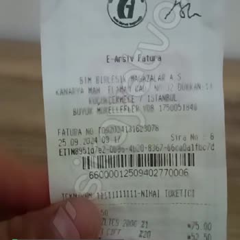 BİM Saygısız Kasiyer!