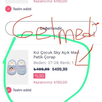 Penti Eksik Ürün Ve İlgisiz Müşteri Hizmetleri Sorunu