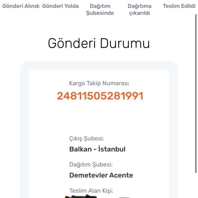 Sürat Kargo İle Yaşanan Teslimat Sorunu!