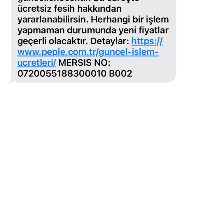 Pep Üye Olmadığım Halde Gelen Mesaj
