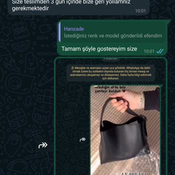 @canta_hanzade Çevrimiçi Alışverişte Ürün Değişim Sorunları