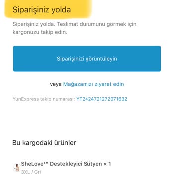 Shelove.co Sipariş Gecikmesi Ve Yanıltıcı Bilgilendirme Sorunu