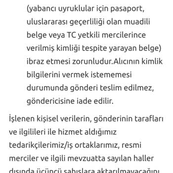 Yurtiçi Kargo Güvensizliği Görevi Kötüye Kullanma