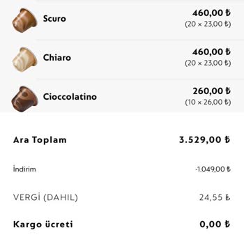 Nespresso Kampanya Yapıp (vazgeçip) Siparişi İptal Ediyorlar