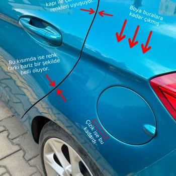 RS Servis Boyahanesinde Renk Tutturamıyor.