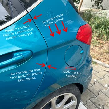 RS Servis Boyahanesinde Renk Tutturamıyor.