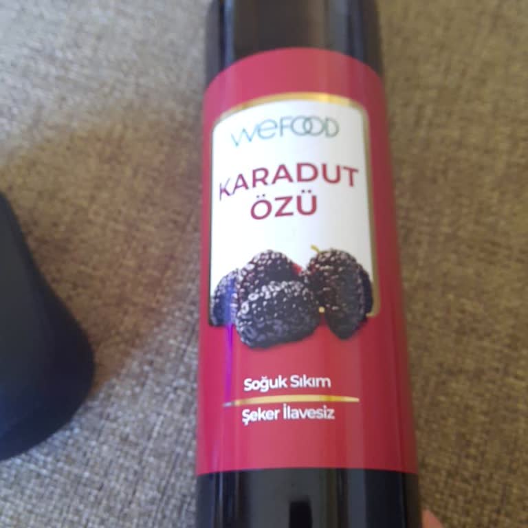 Weefood Karadut Özü