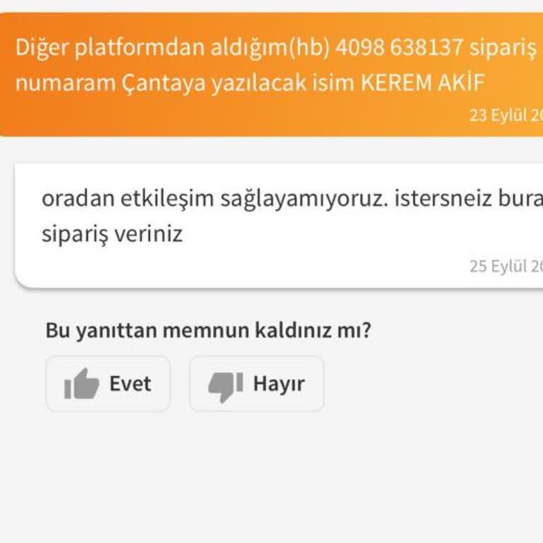 Tosbiş (Tosbisss) Çocuk Çantası Siparişinde Yaşanan İletişim Ve Teslimat Sorunu