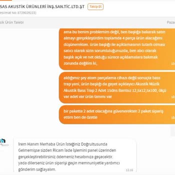 Trendyol Hatalı Ürün Tanımı Sonucu Mağduriyetim