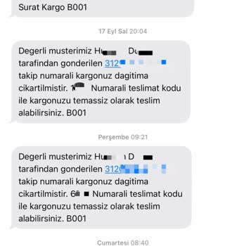 Sürat Kargo İncirtepe Acente Mağduriyeti