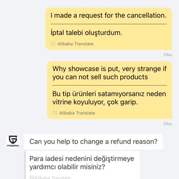 Alibaba Para İadesi Yap