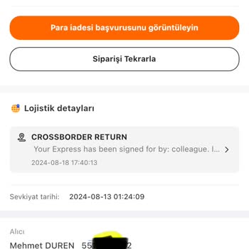 Alibaba Para İadesi Yap