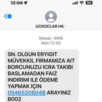 UCKOCLAR HK (SMS) Uckoclar Hk Şikayet