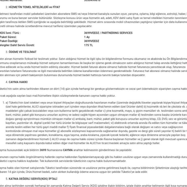 Türk Telekom İzinsiz SMS Ve Haksız Ücretlendirme