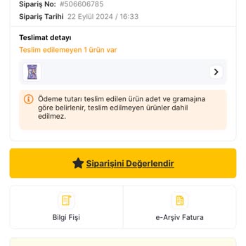 Migros Para İade Sorunu