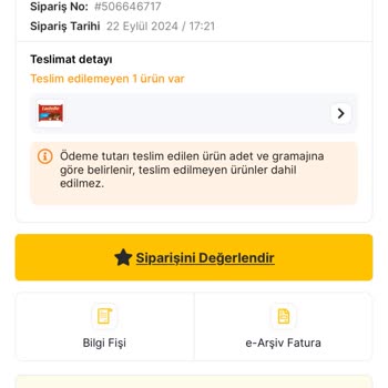 Migros Para İade Sorunu