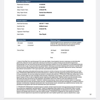 Tatilbudur 5000 TL World Puan Yüklenmedi