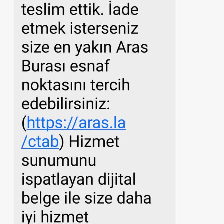 Aras Kargo Ve Trendyol İş Birliği İle Ürünüm Ortada Yok