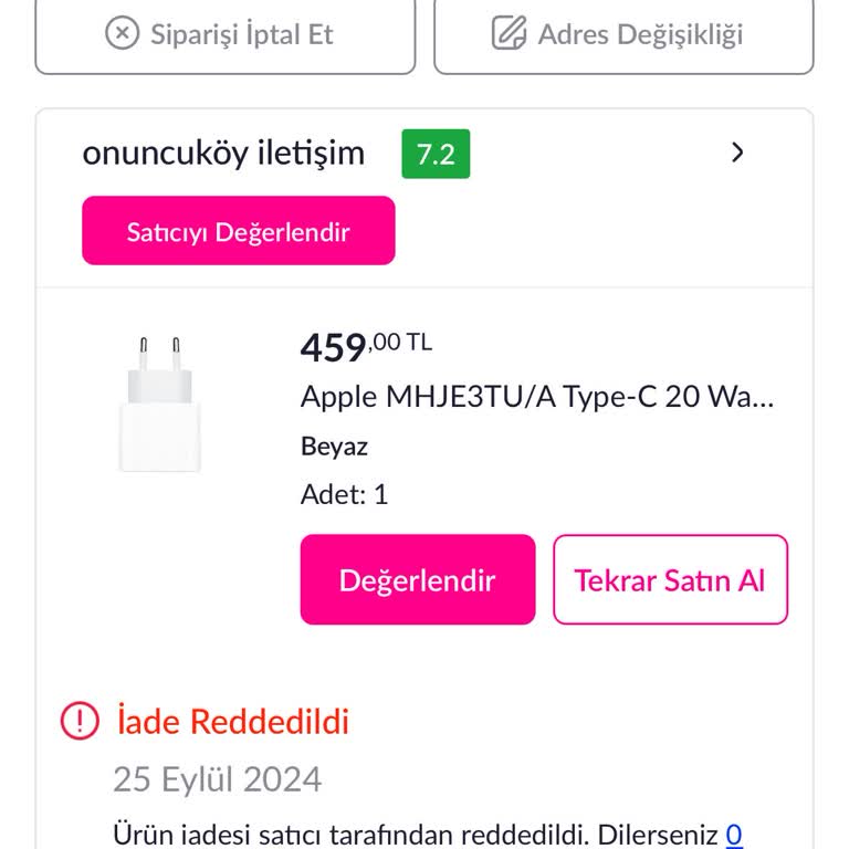 Pazarama Replika Ürün Şikayeti