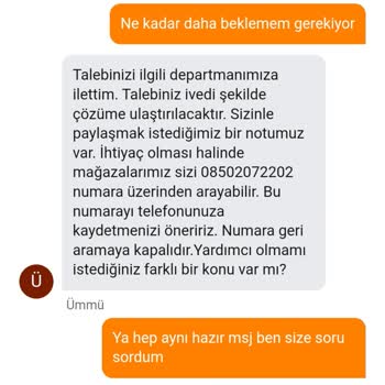 Migros Sanal Market Eksik Ürün