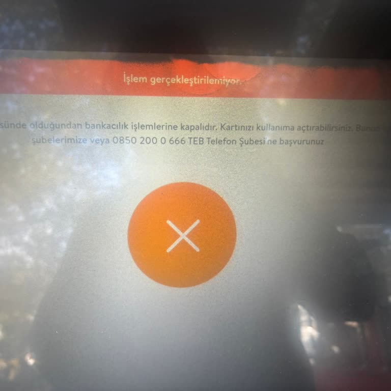 TEB Bankası Kart Sorunu