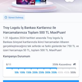 İş Bankası Maxi Puan Yükleme Şikayeti